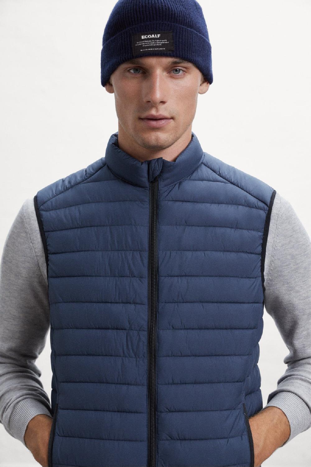 Ecoalf BLUE CARDIFF VEST