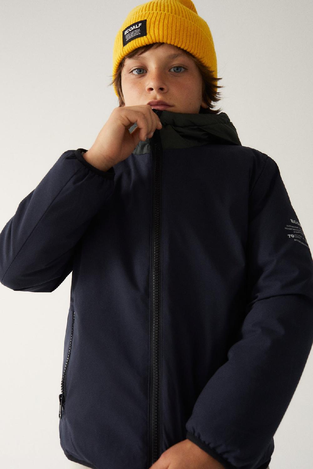 Ecoalf BLUE CARTES JACKET