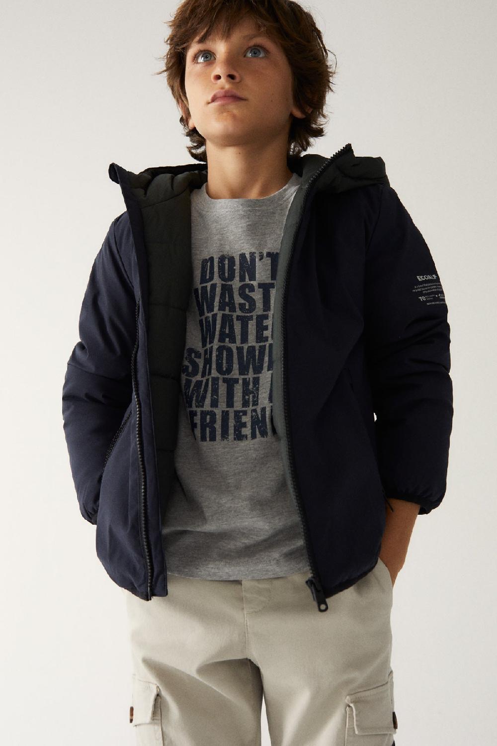 Ecoalf BLUE CARTES JACKET