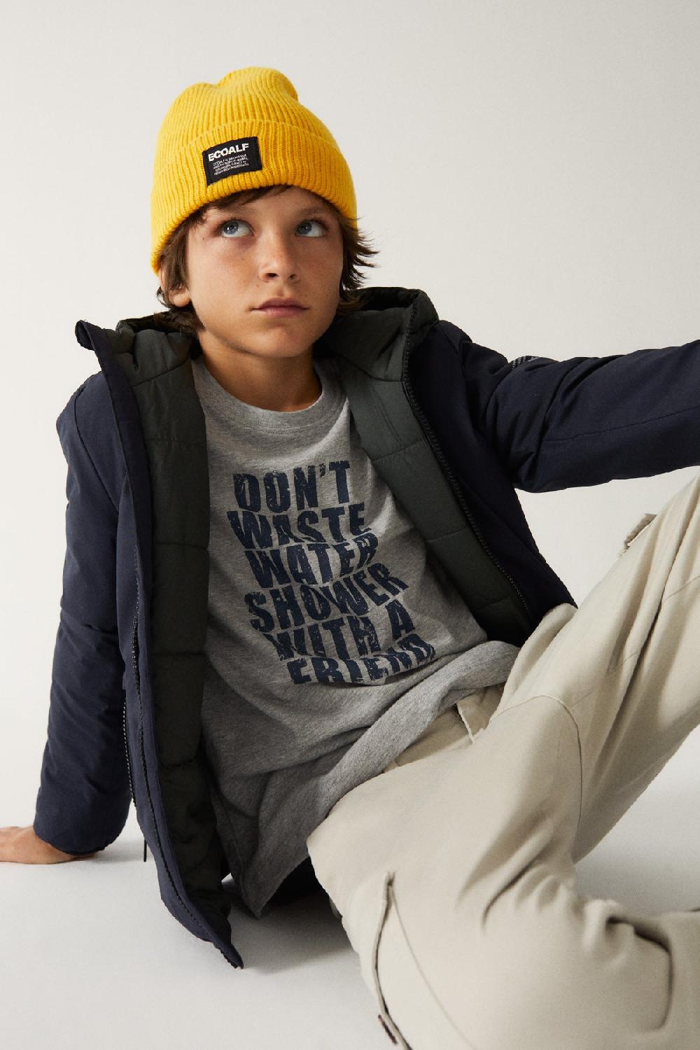 Ecoalf BLUE CARTES JACKET