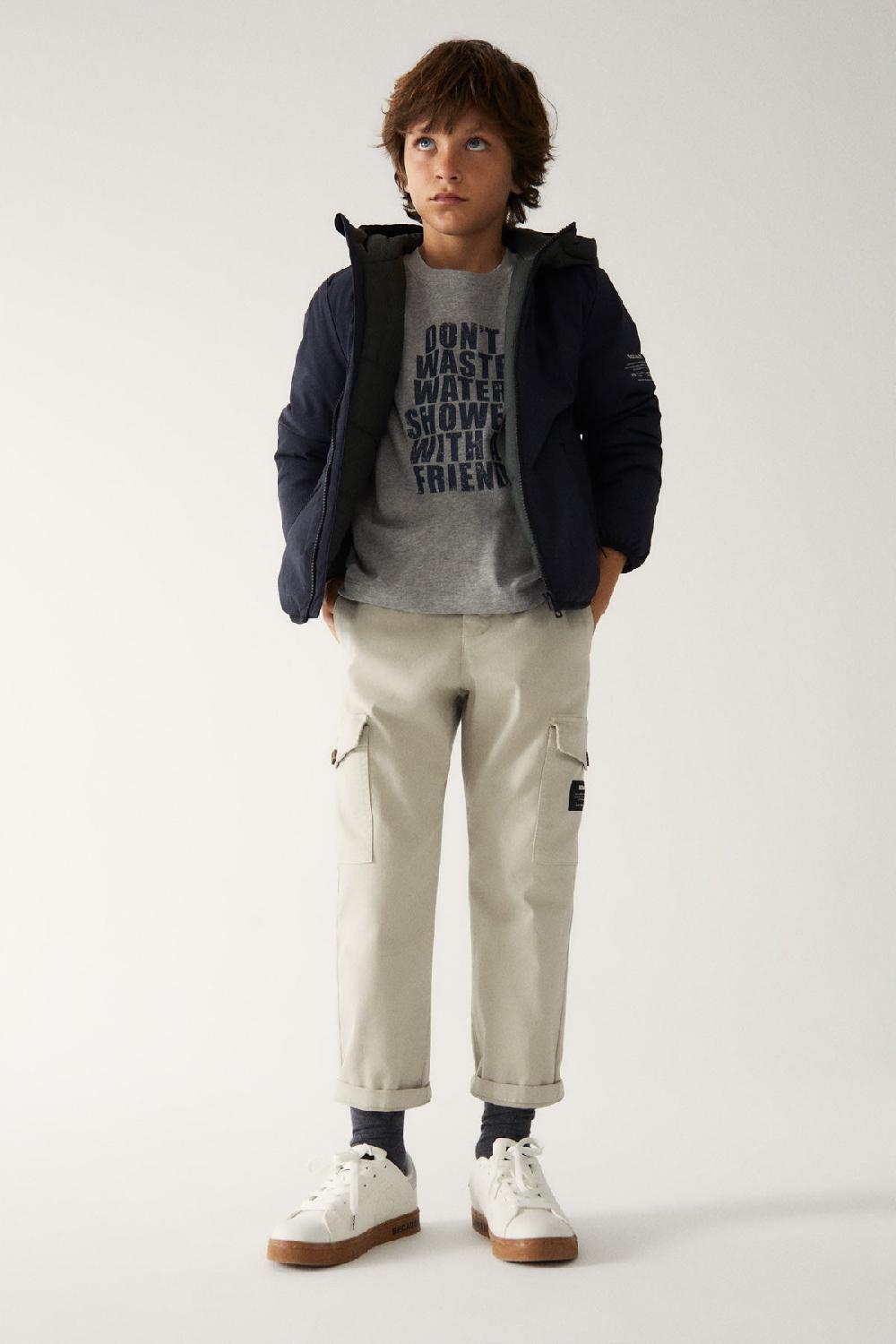 Ecoalf BLUE CARTES JACKET