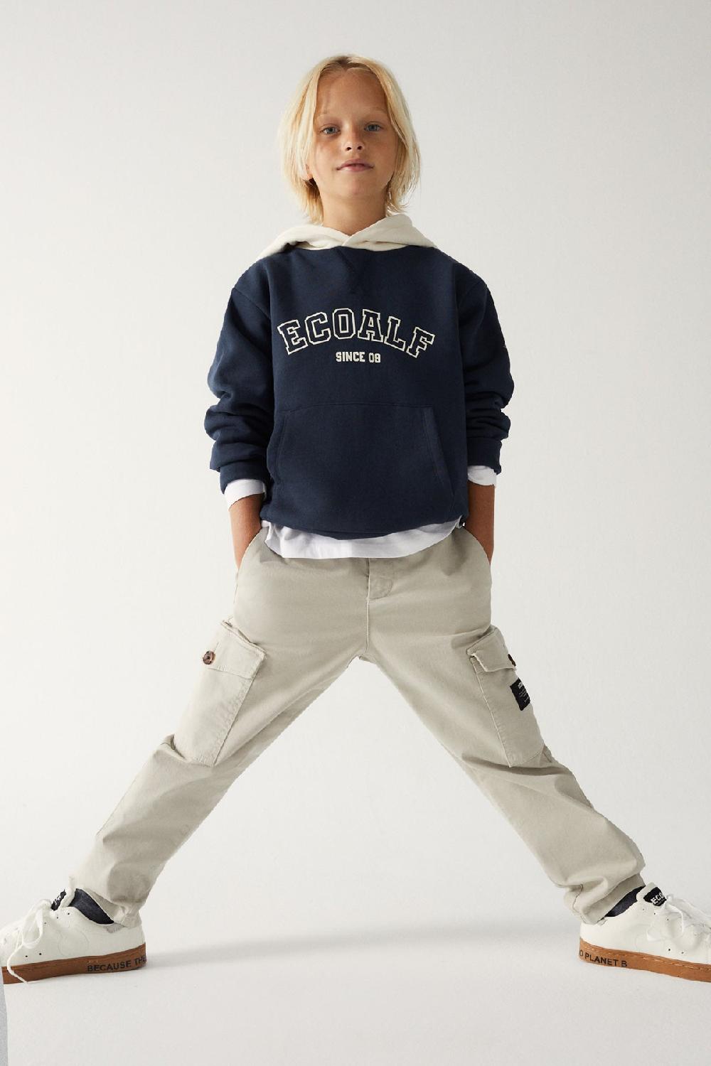 Ecoalf BLUE CHICOBOY SWEATSHIRT