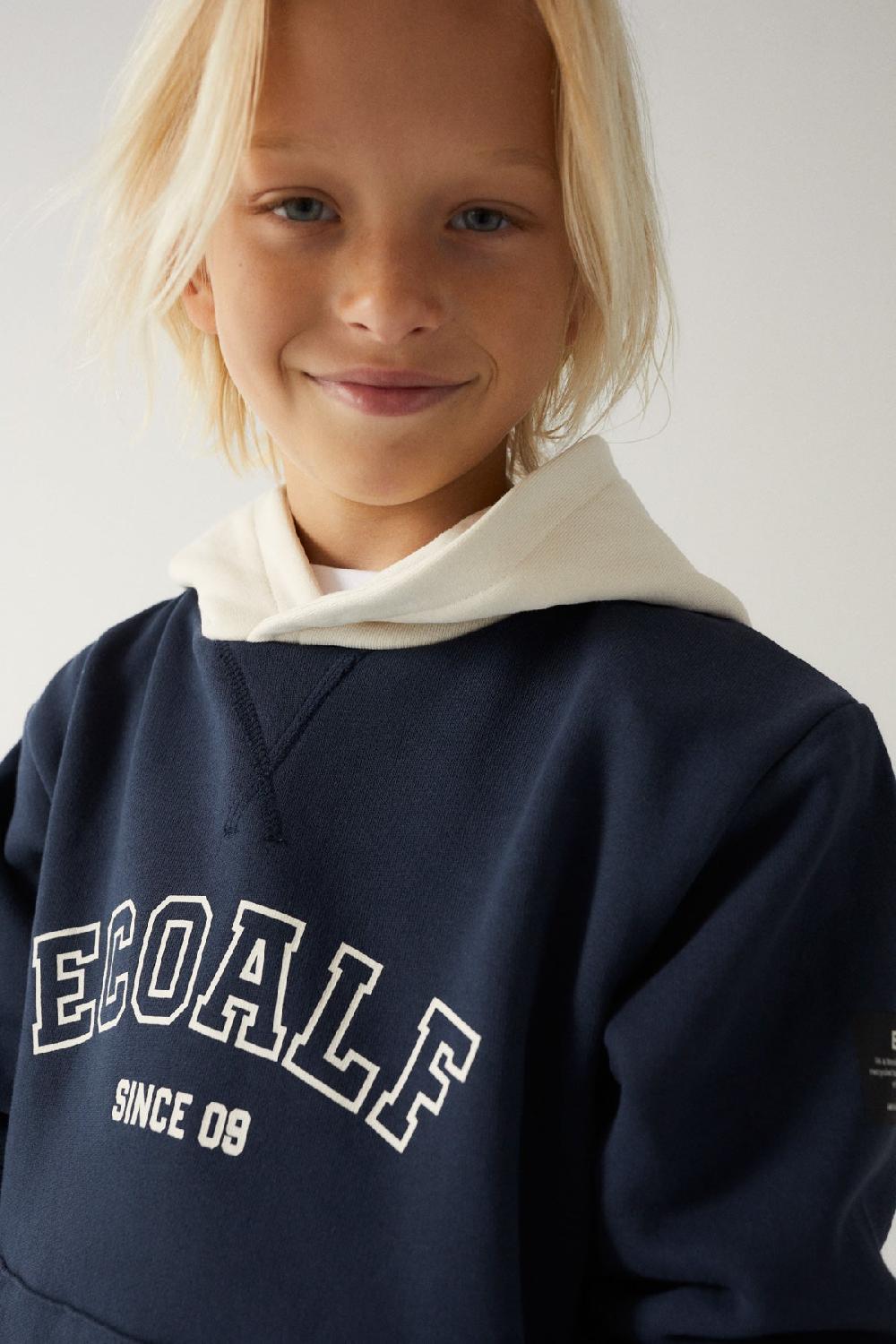 Ecoalf BLUE CHICOBOY SWEATSHIRT