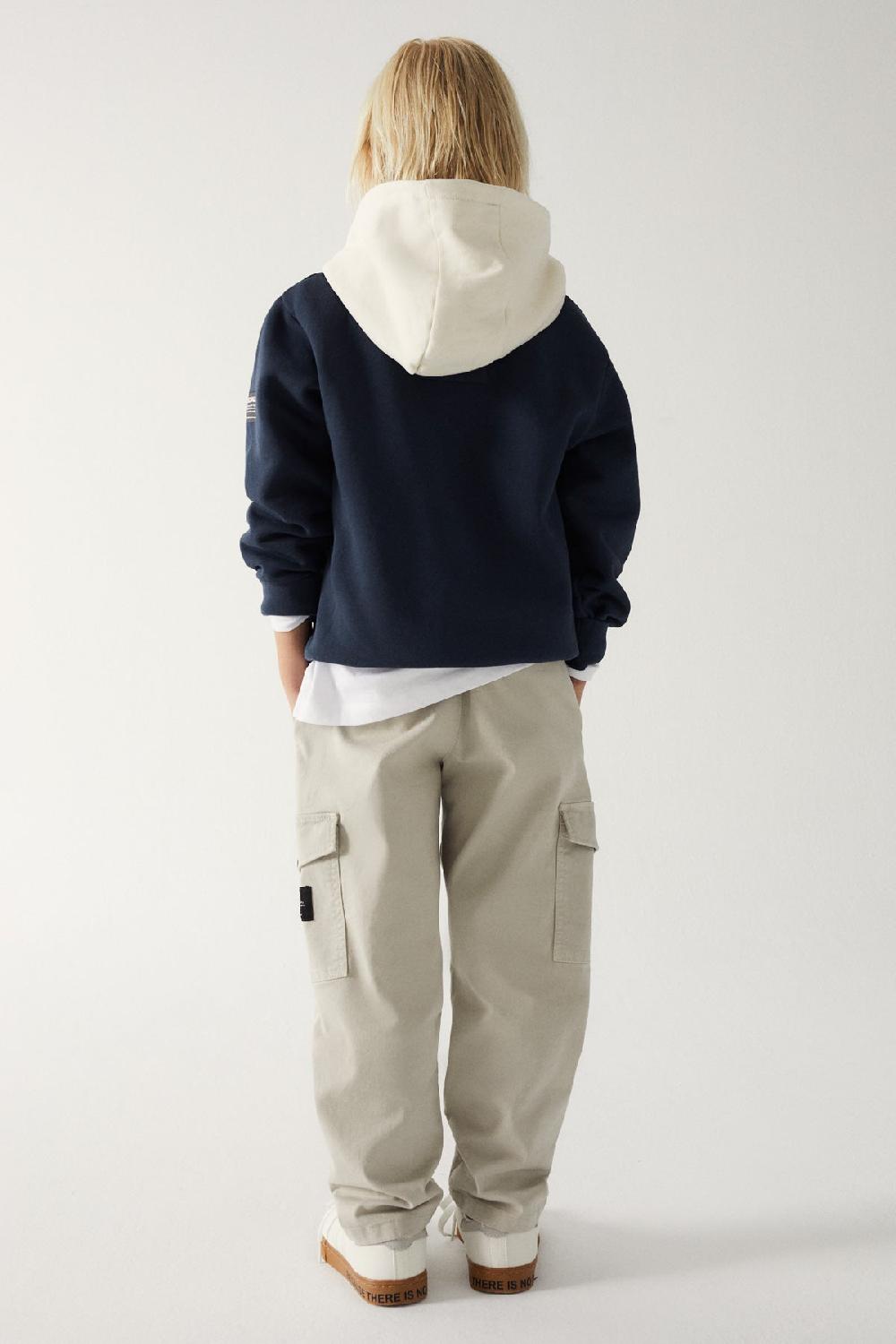 Ecoalf BLUE CHICOBOY SWEATSHIRT