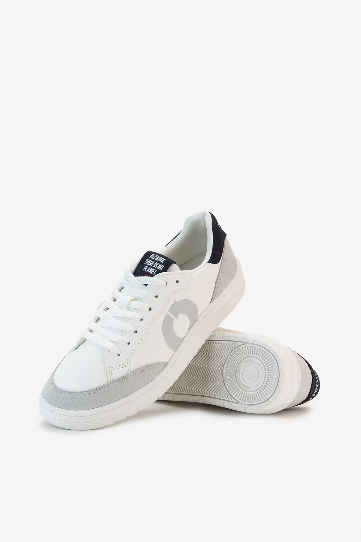 Ecoalf BLUE DEIA VEGAN LEATHER TRAINERS