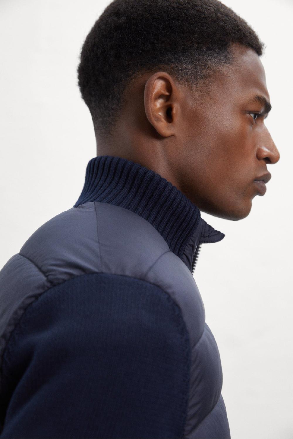 Ecoalf BLUE DENALI KNITTED JUMPER