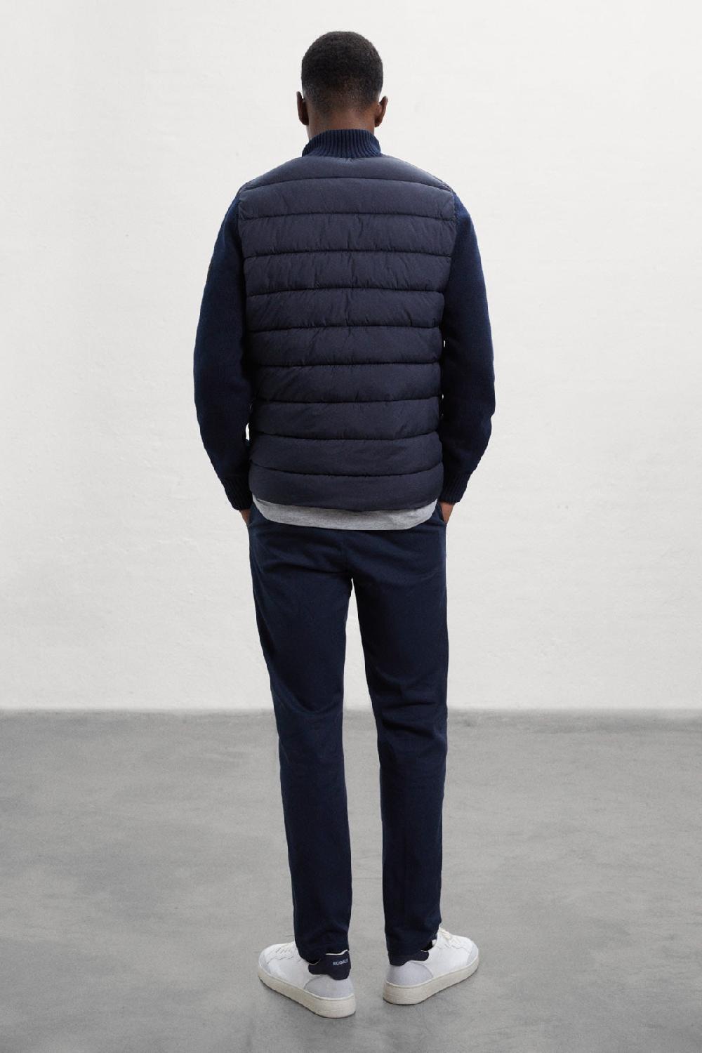 Ecoalf BLUE DENALI KNITTED JUMPER