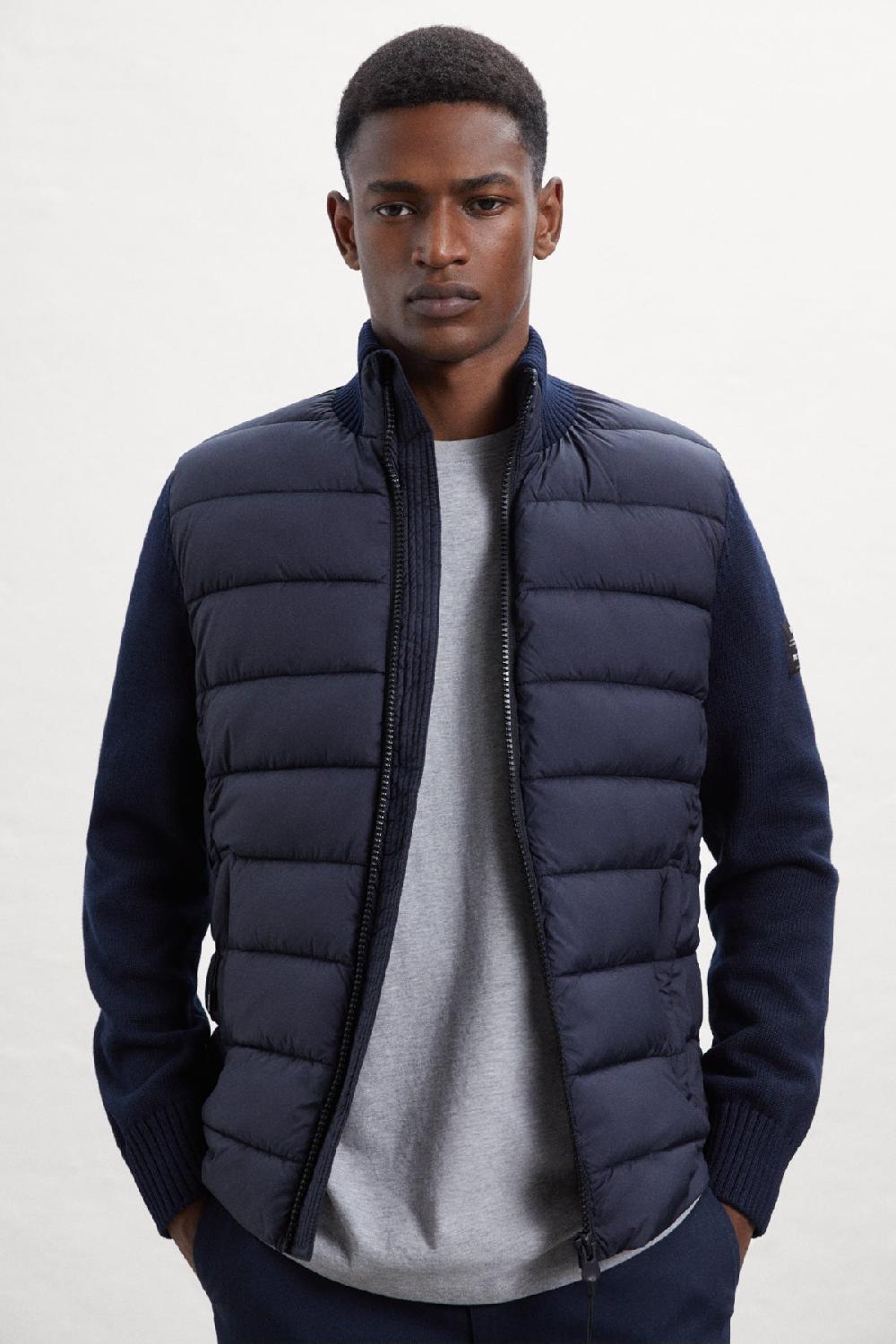 Ecoalf BLUE DENALI KNITTED JUMPER