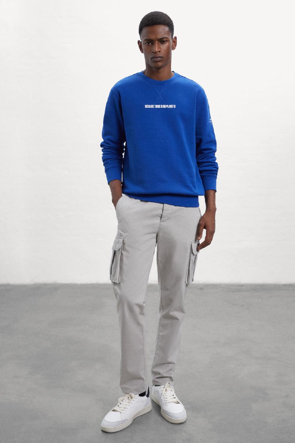 Ecoalf BLUE DISA SWEATSHIRT