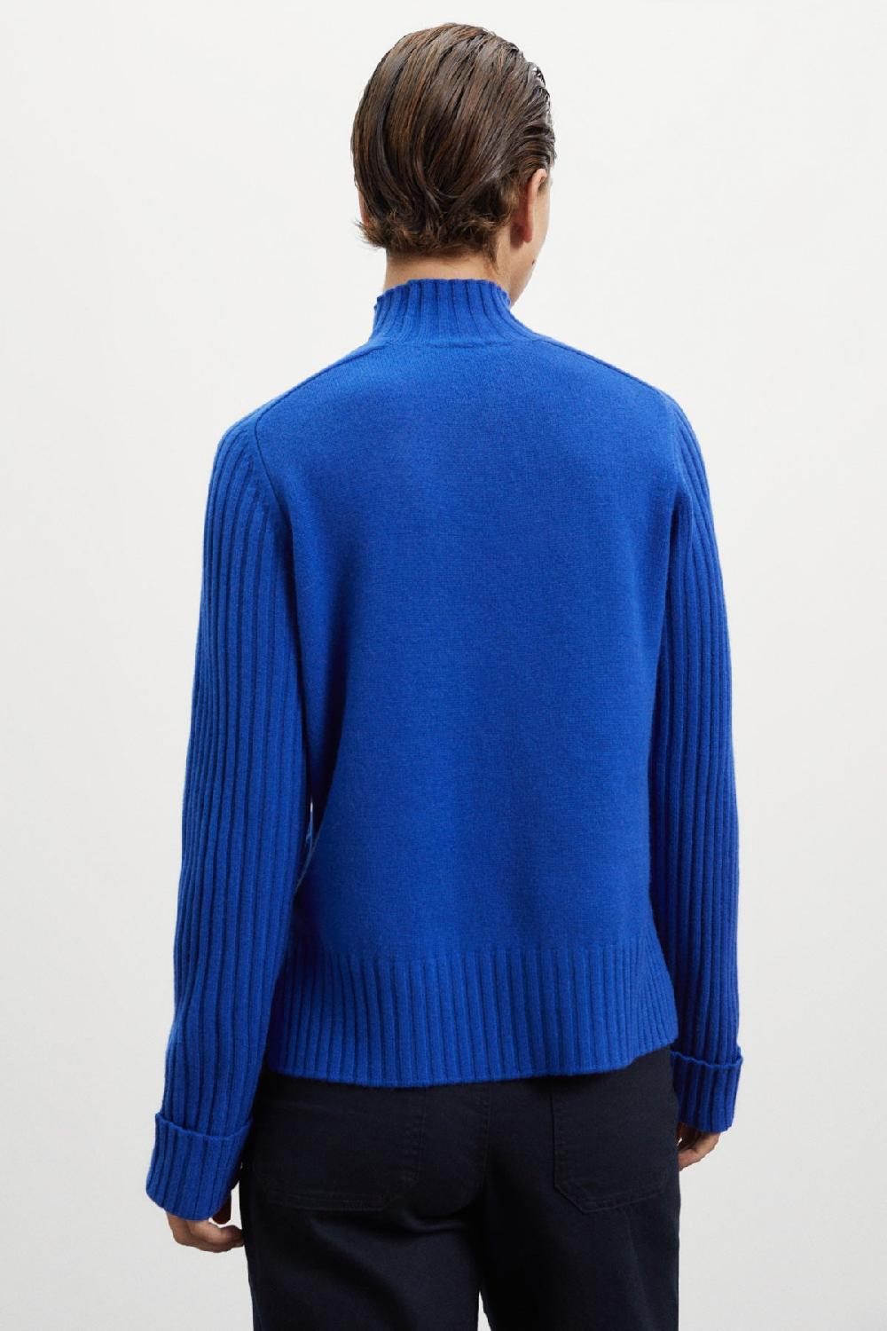 Ecoalf BLUE EUCALIPTO KNITTED JUMPER