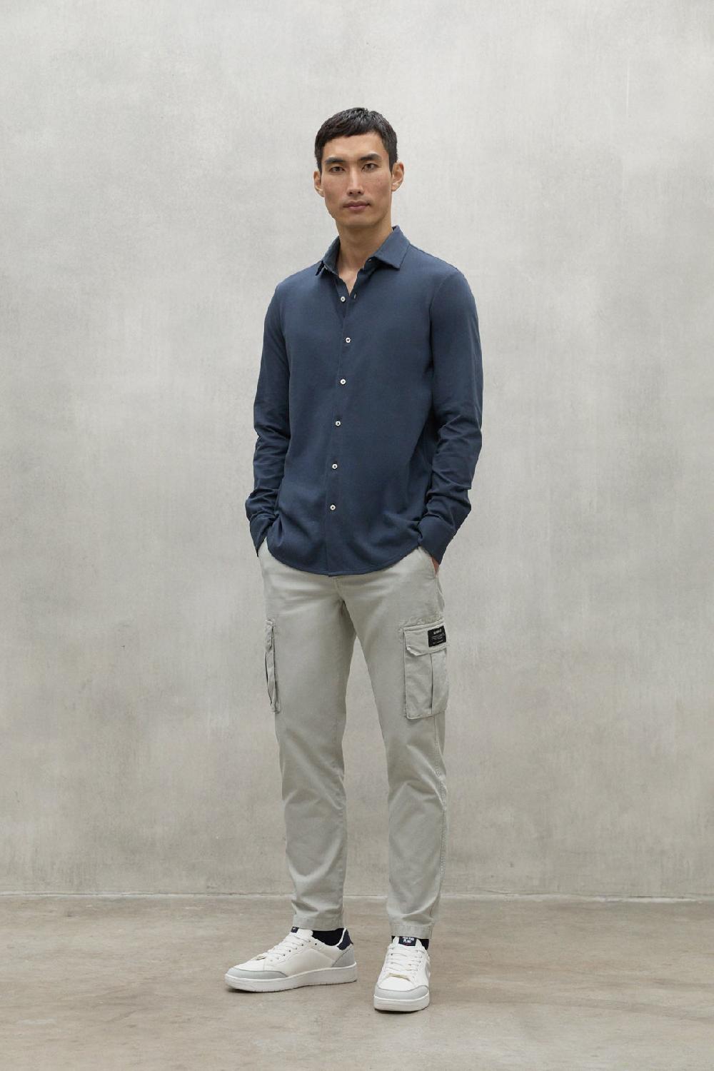 Ecoalf BLUE GAEL SHIRT