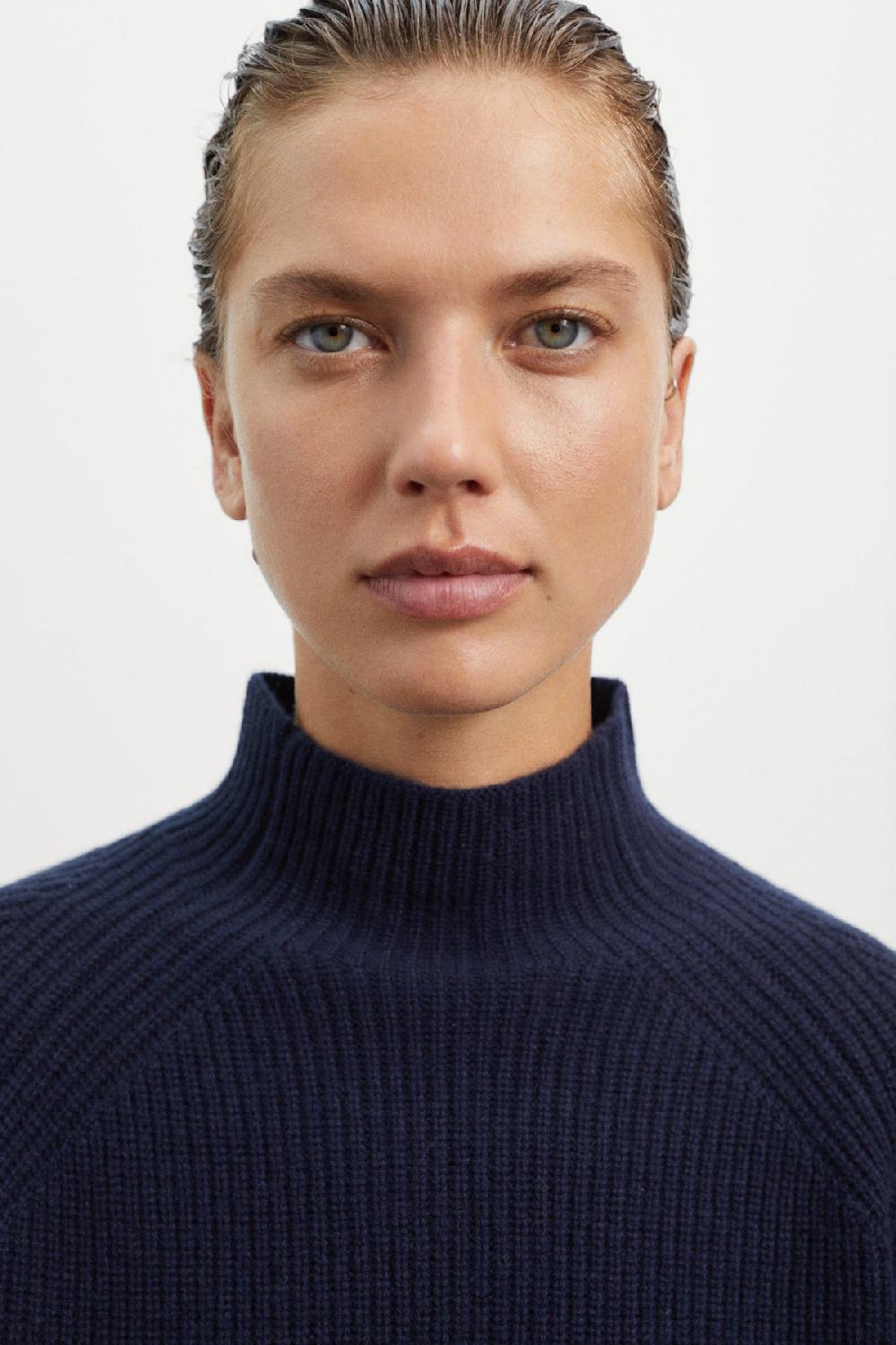 Ecoalf BLUE GINKO KNITTED JUMPER