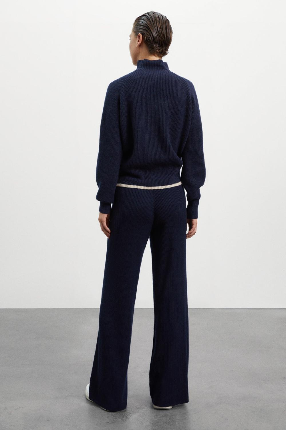 Ecoalf BLUE GINKO KNITTED JUMPER