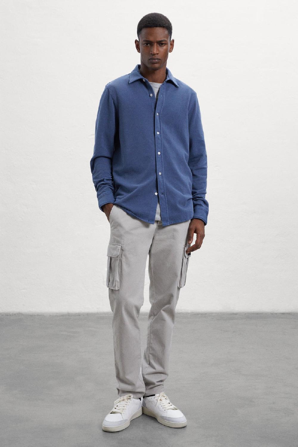 Ecoalf BLUE GOTHAM SHIRT