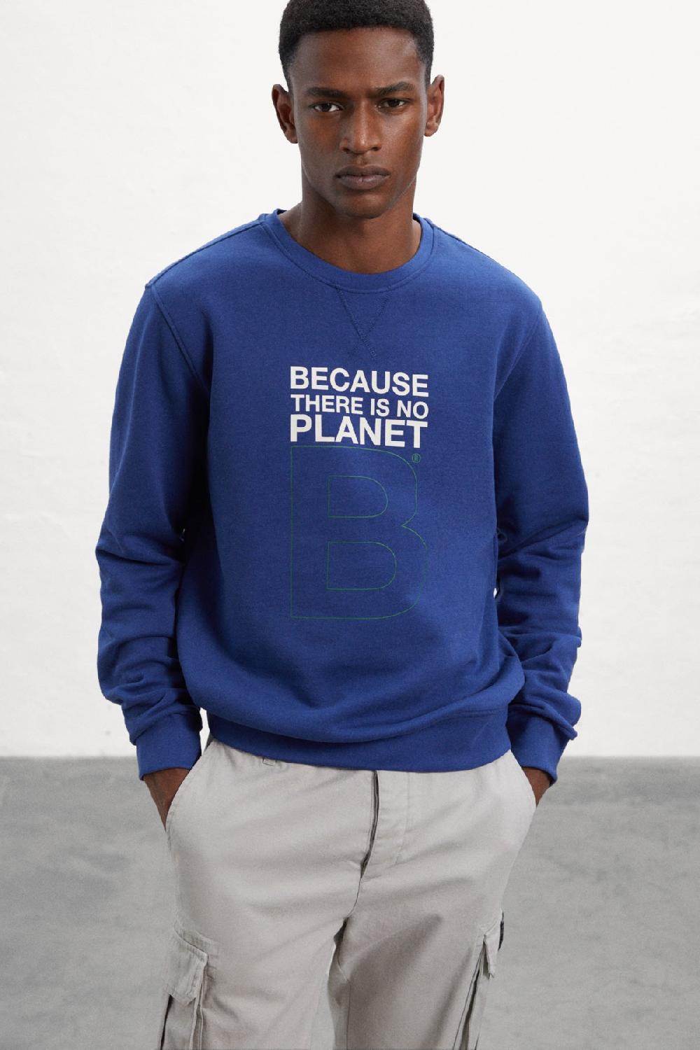 Ecoalf BLUE GREAT B SWEATSHIRT