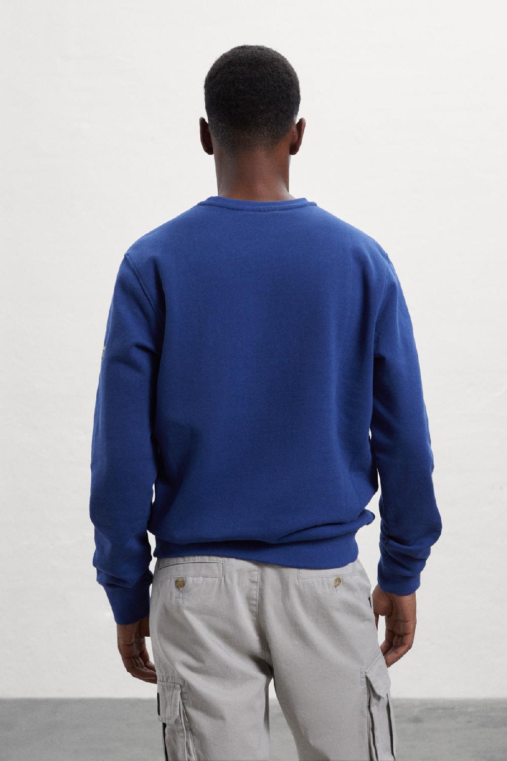 Ecoalf BLUE GREAT B SWEATSHIRT