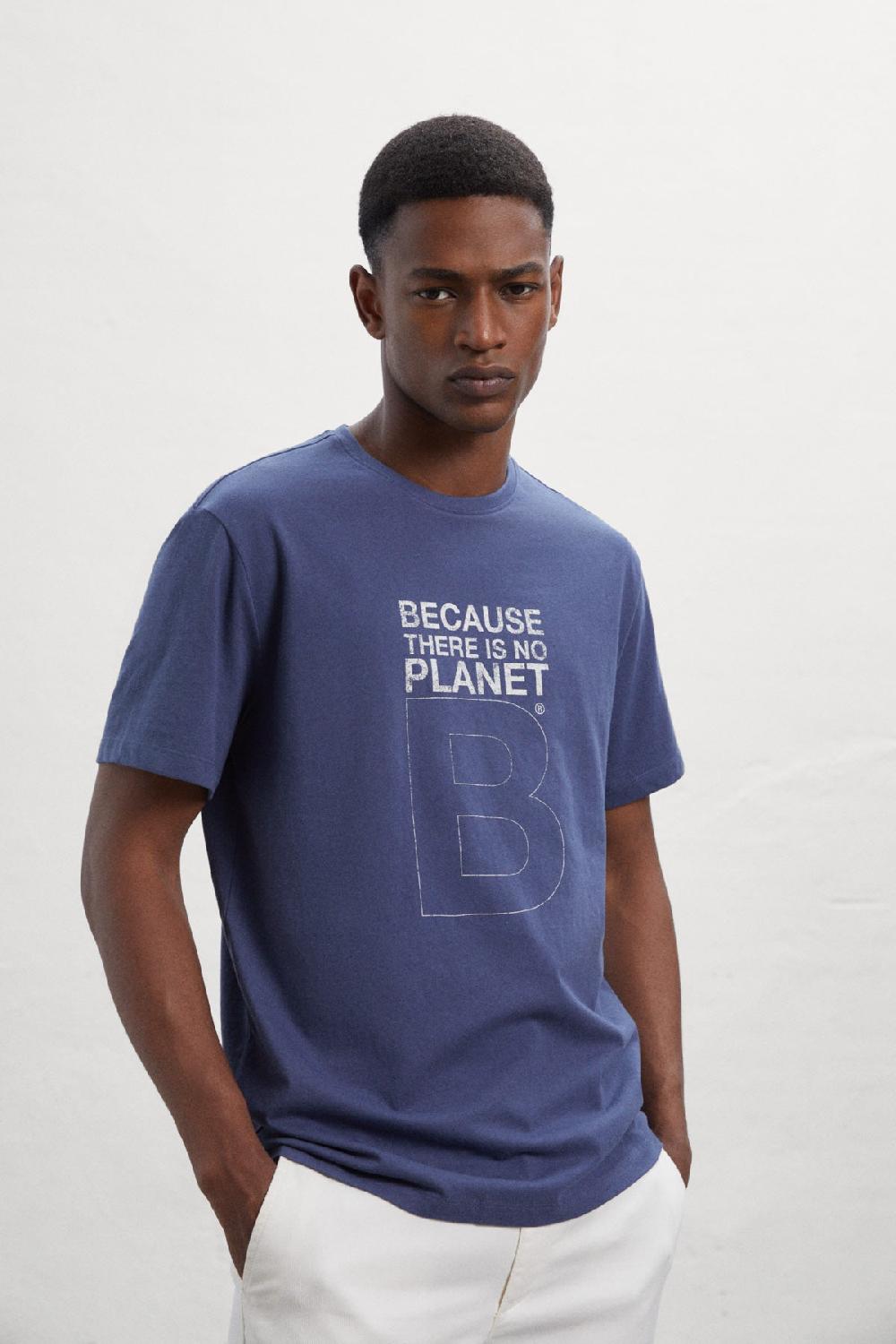 Ecoalf BLUE GREAT B T-SHIRT