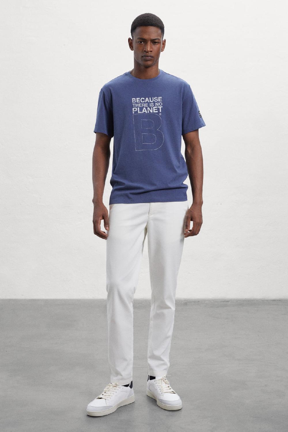 Ecoalf BLUE GREAT B T-SHIRT