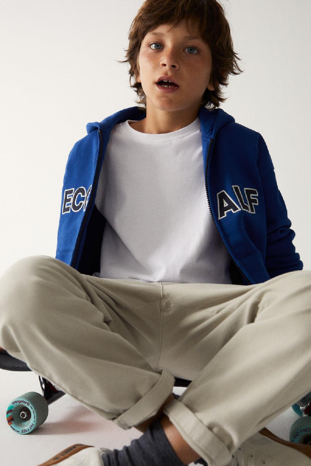 Ecoalf BLUE ISLA SWEATSHIRT