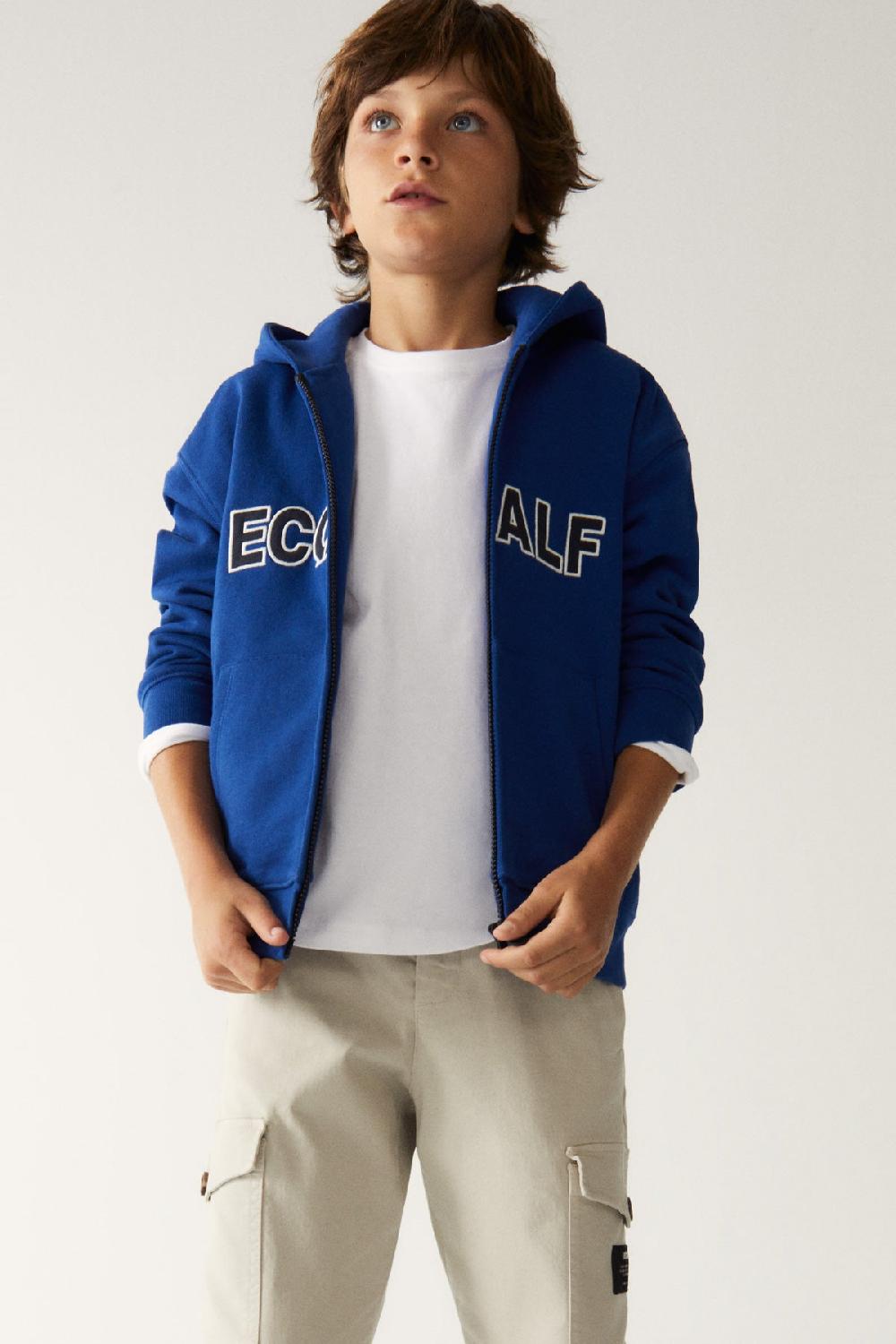 Ecoalf BLUE ISLA SWEATSHIRT