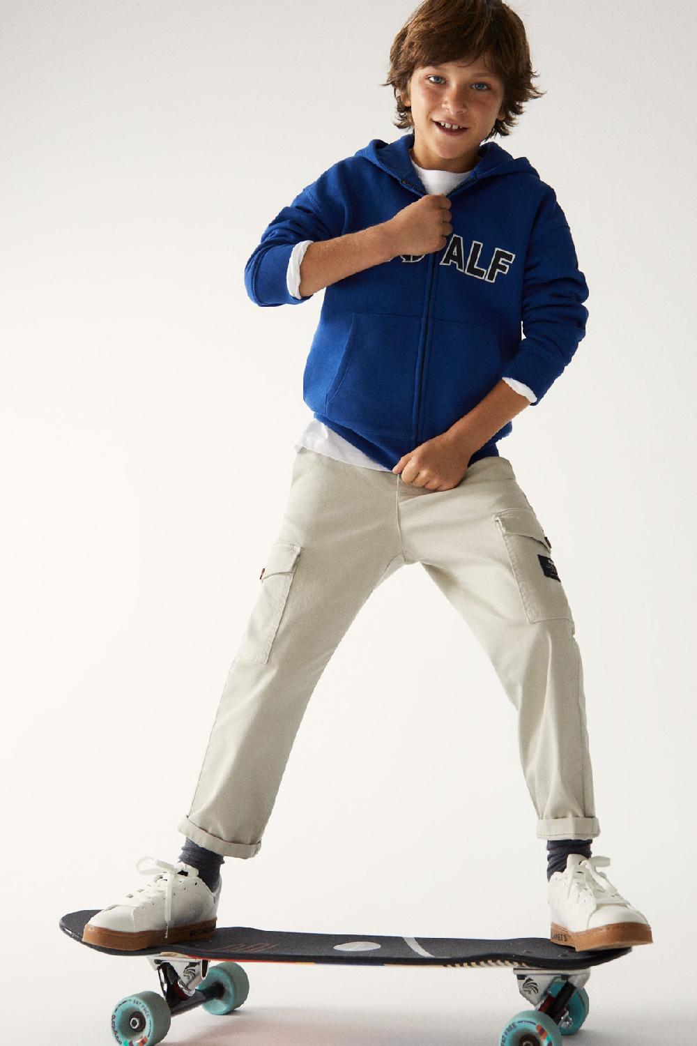 Ecoalf BLUE ISLA SWEATSHIRT