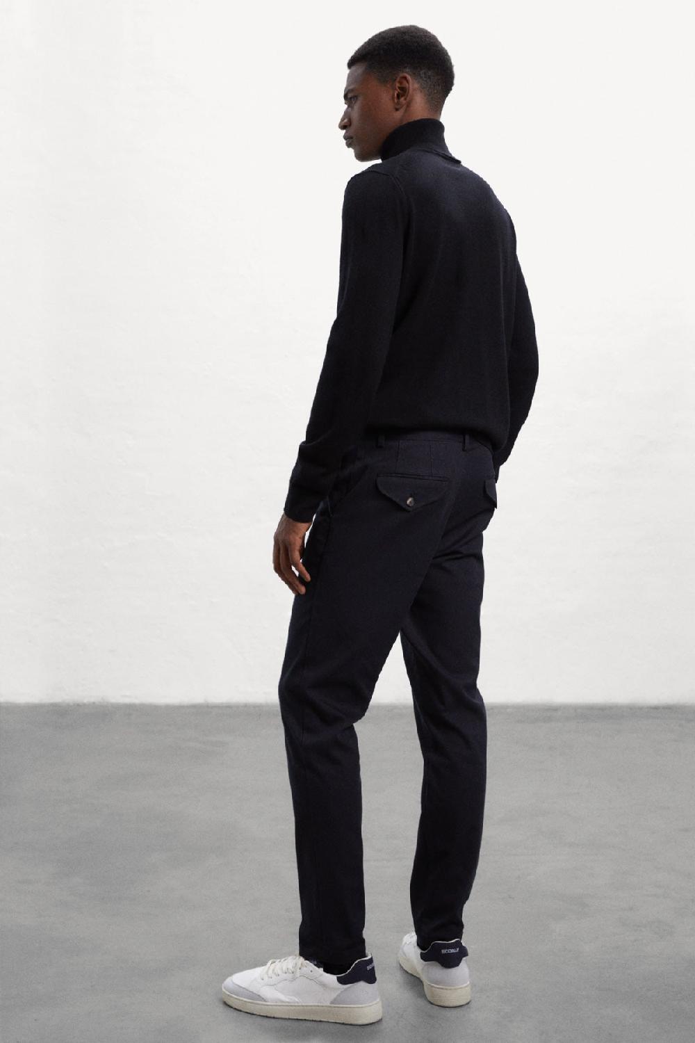 Ecoalf BLUE JABLILLO TROUSERS