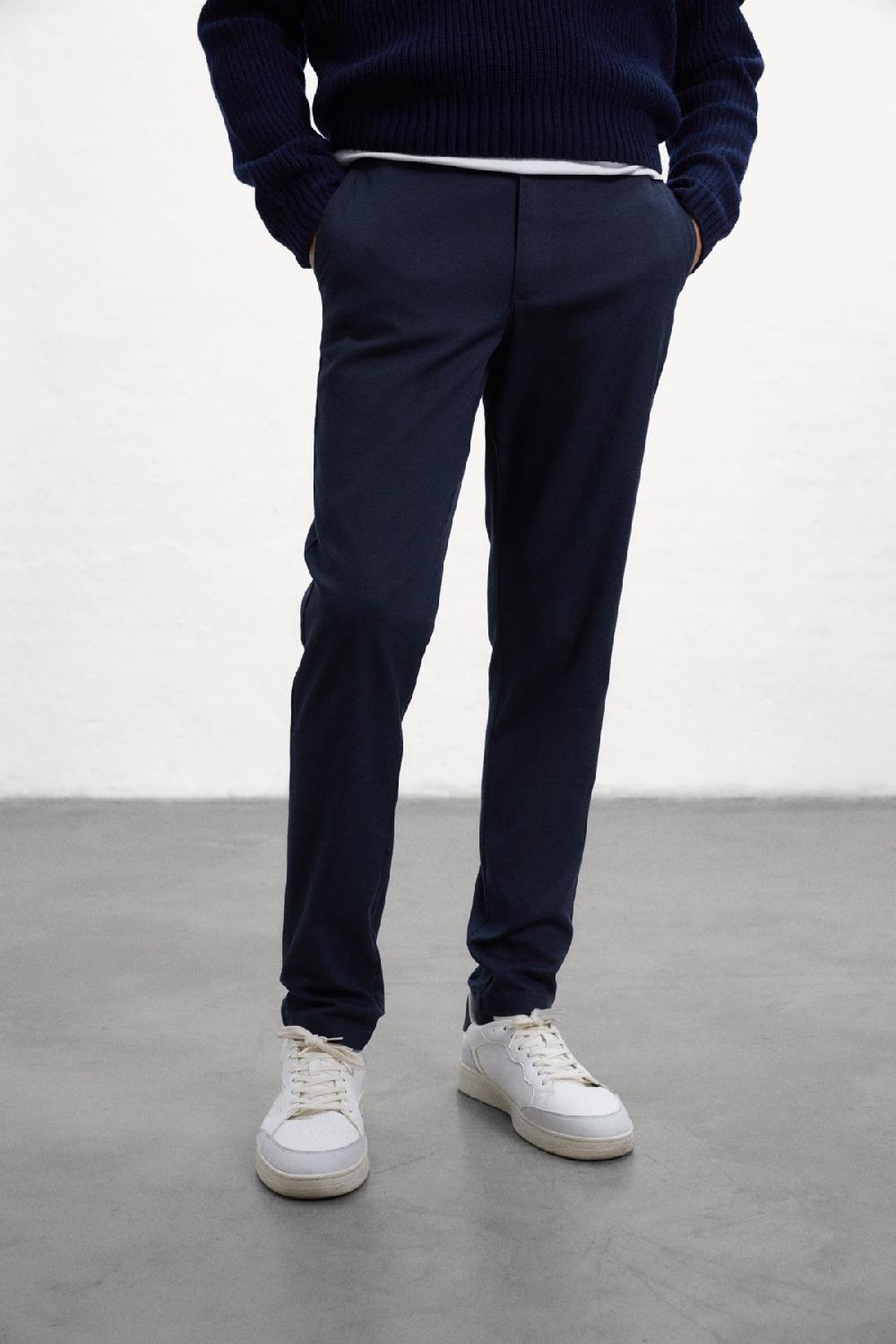 Ecoalf BLUE JARAMA TROUSERS