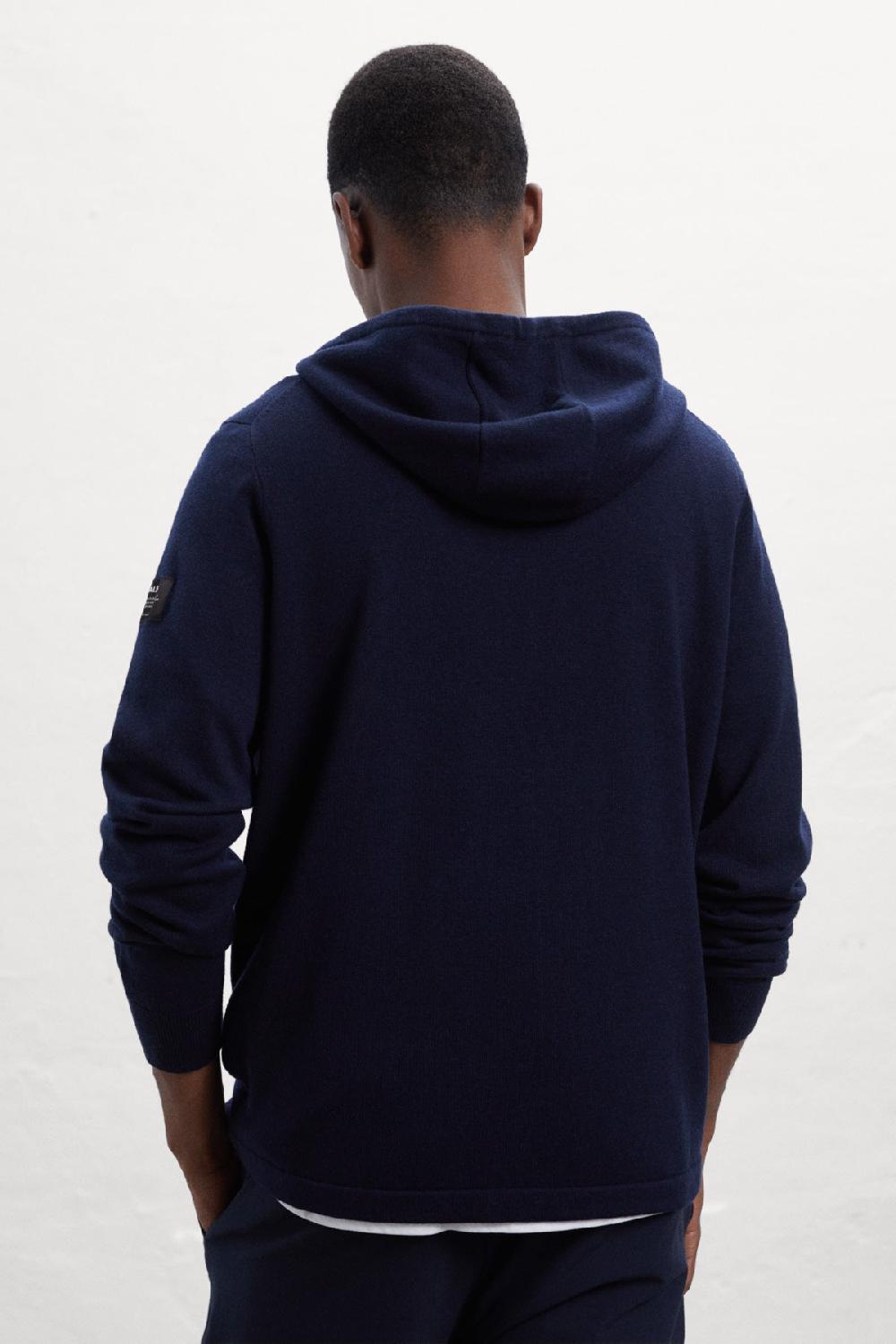 Ecoalf BLUE KENTY KNITTED JUMPER