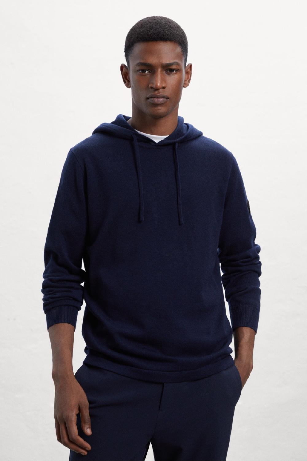 Ecoalf BLUE KENTY KNITTED JUMPER