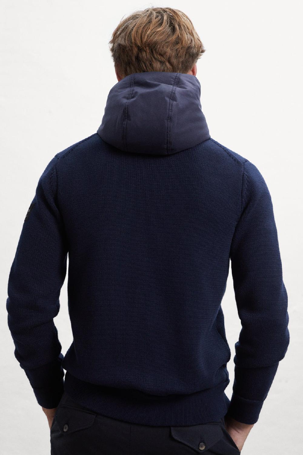 Ecoalf BLUE LESCA KNITTED JUMPER