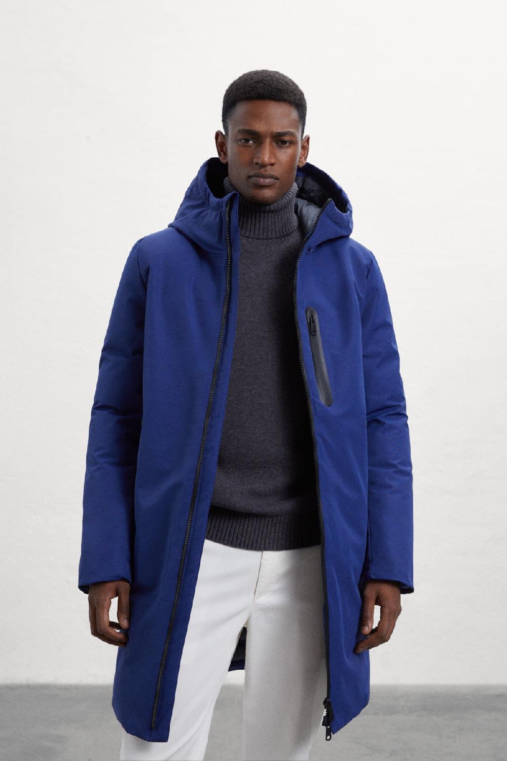 Ecoalf BLUE LOVAR COAT