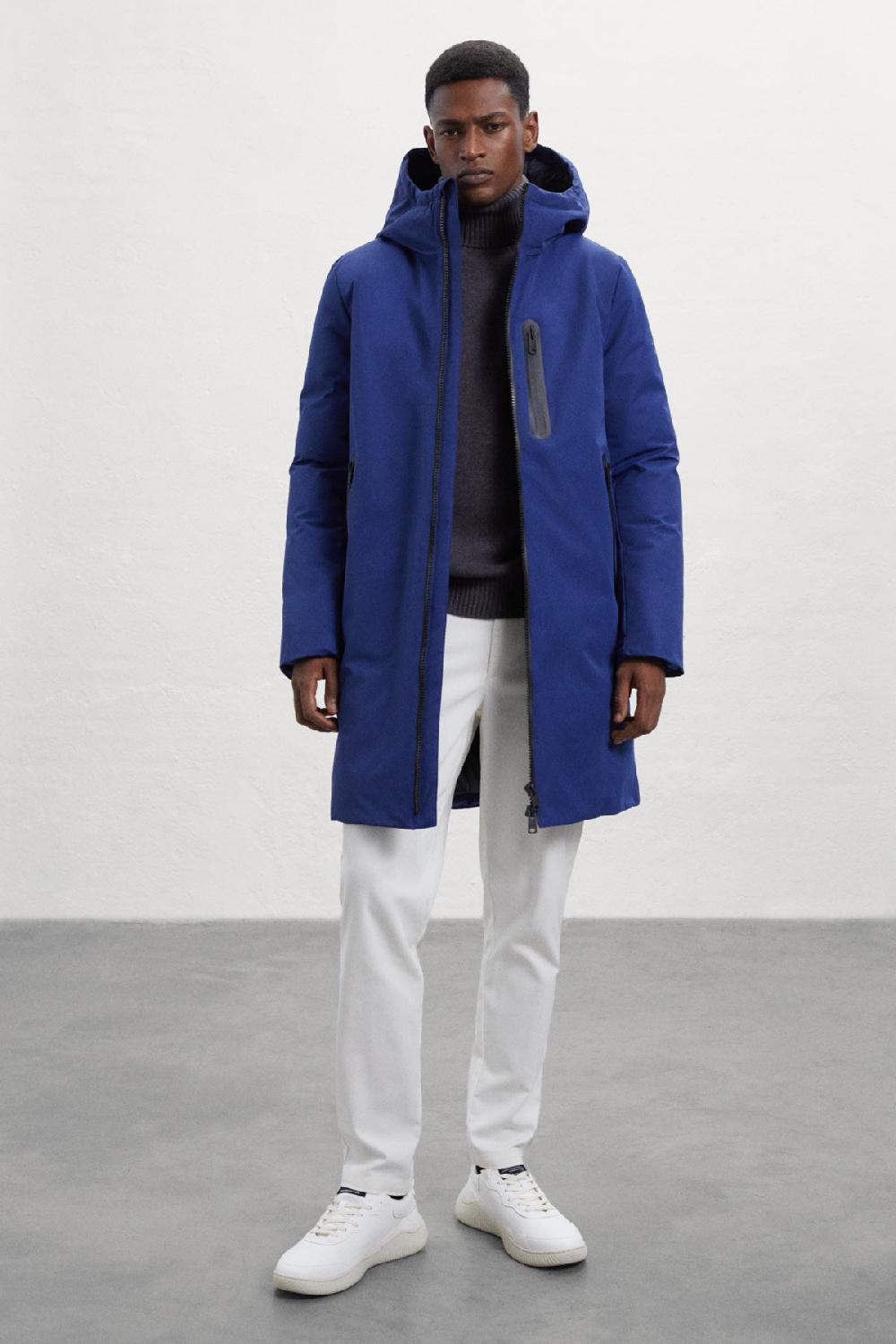 Ecoalf BLUE LOVAR COAT