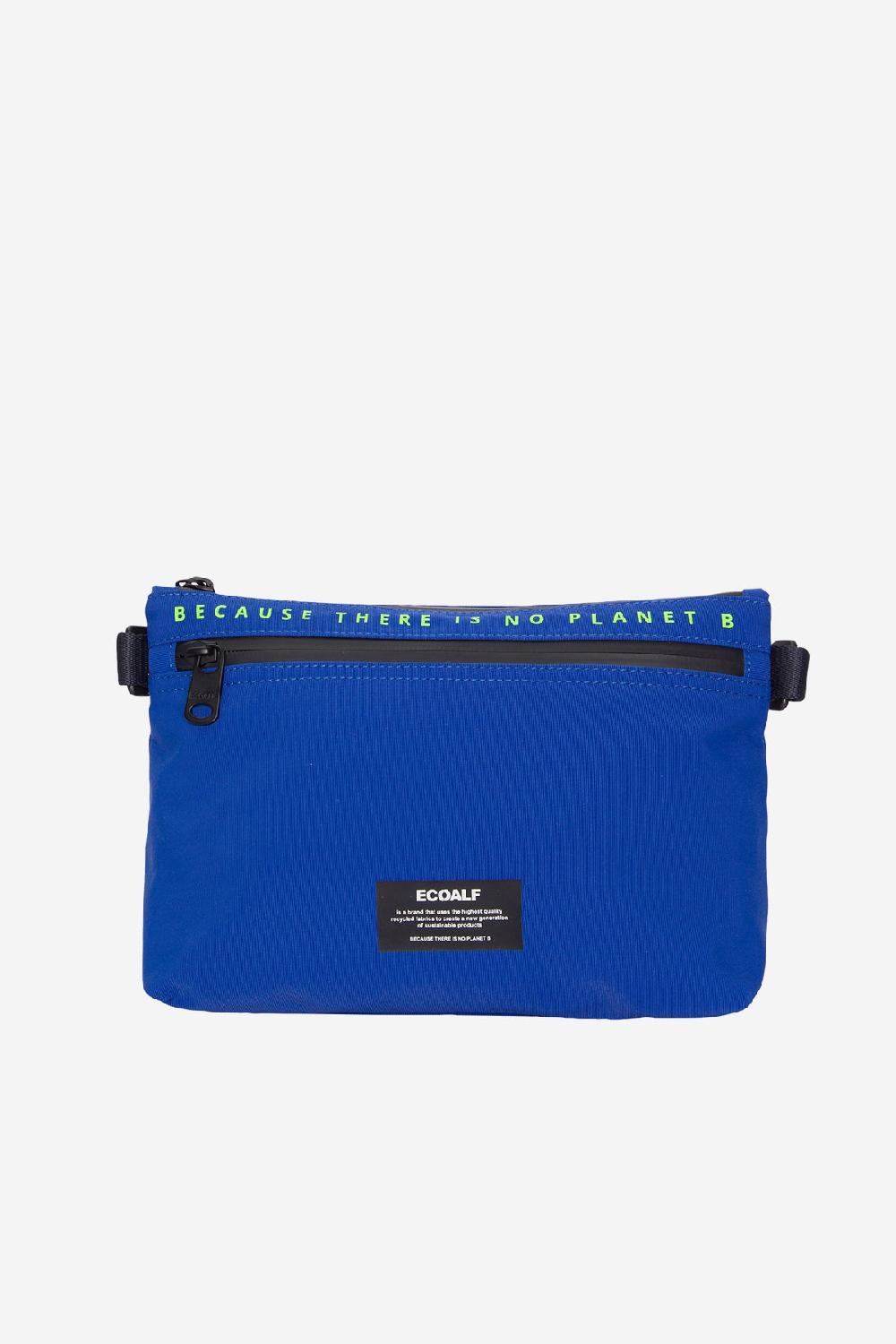 Ecoalf BLUE LUPITA BECAUSE DOUBLE-ZIP BAG