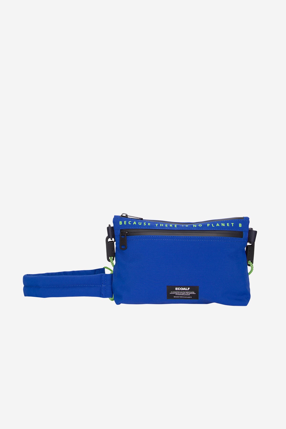 Ecoalf BLUE LUPITA BECAUSE DOUBLE-ZIP BAG