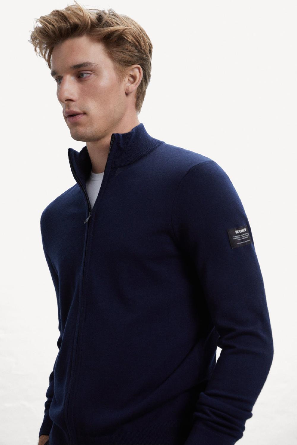 Ecoalf BLUE MANDARINA KNITTED JUMPER