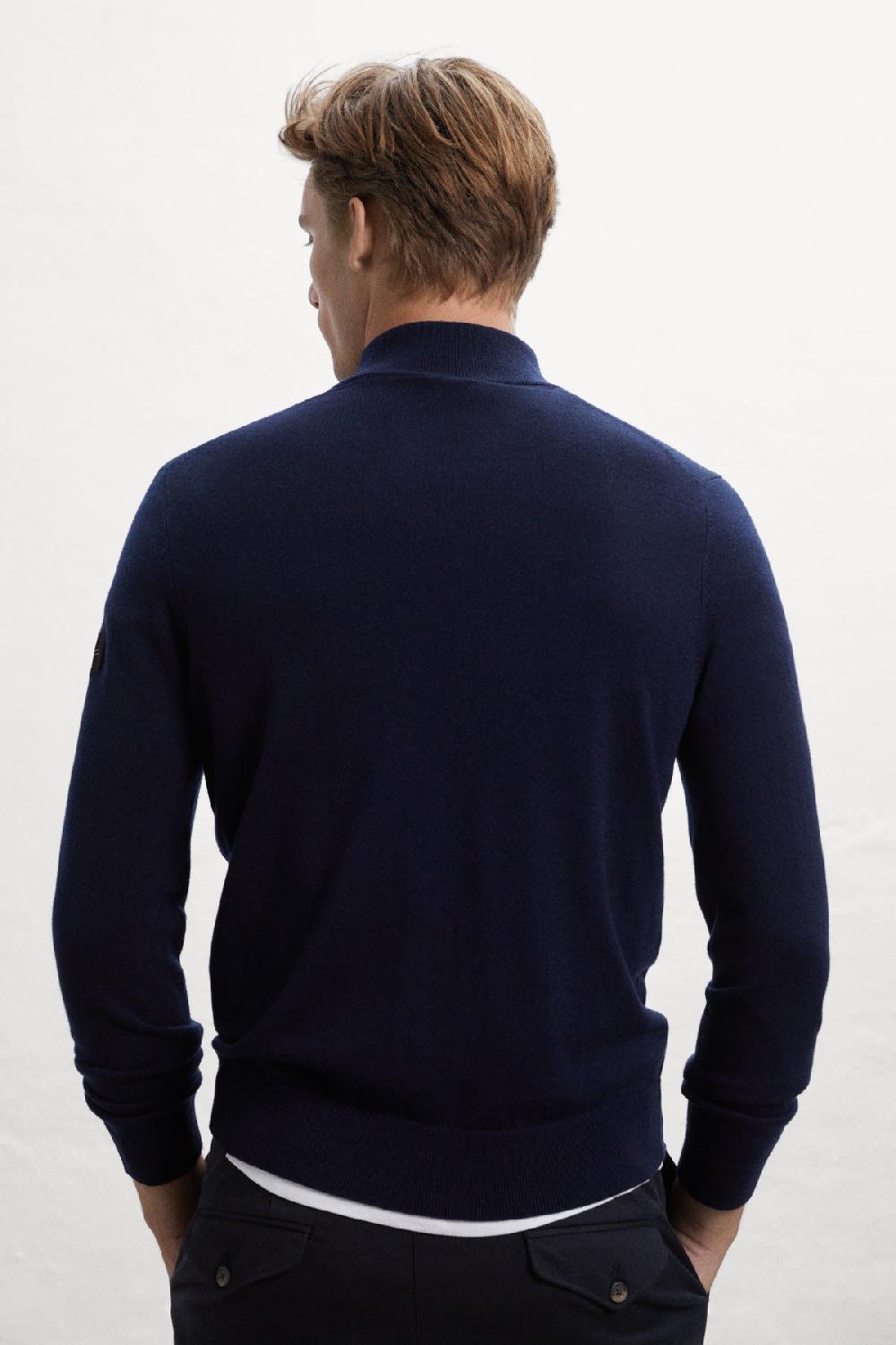 Ecoalf BLUE MANDARINA KNITTED JUMPER