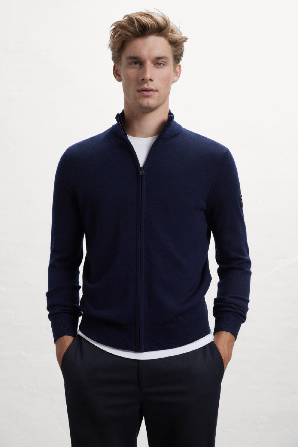 Ecoalf BLUE MANDARINA KNITTED JUMPER