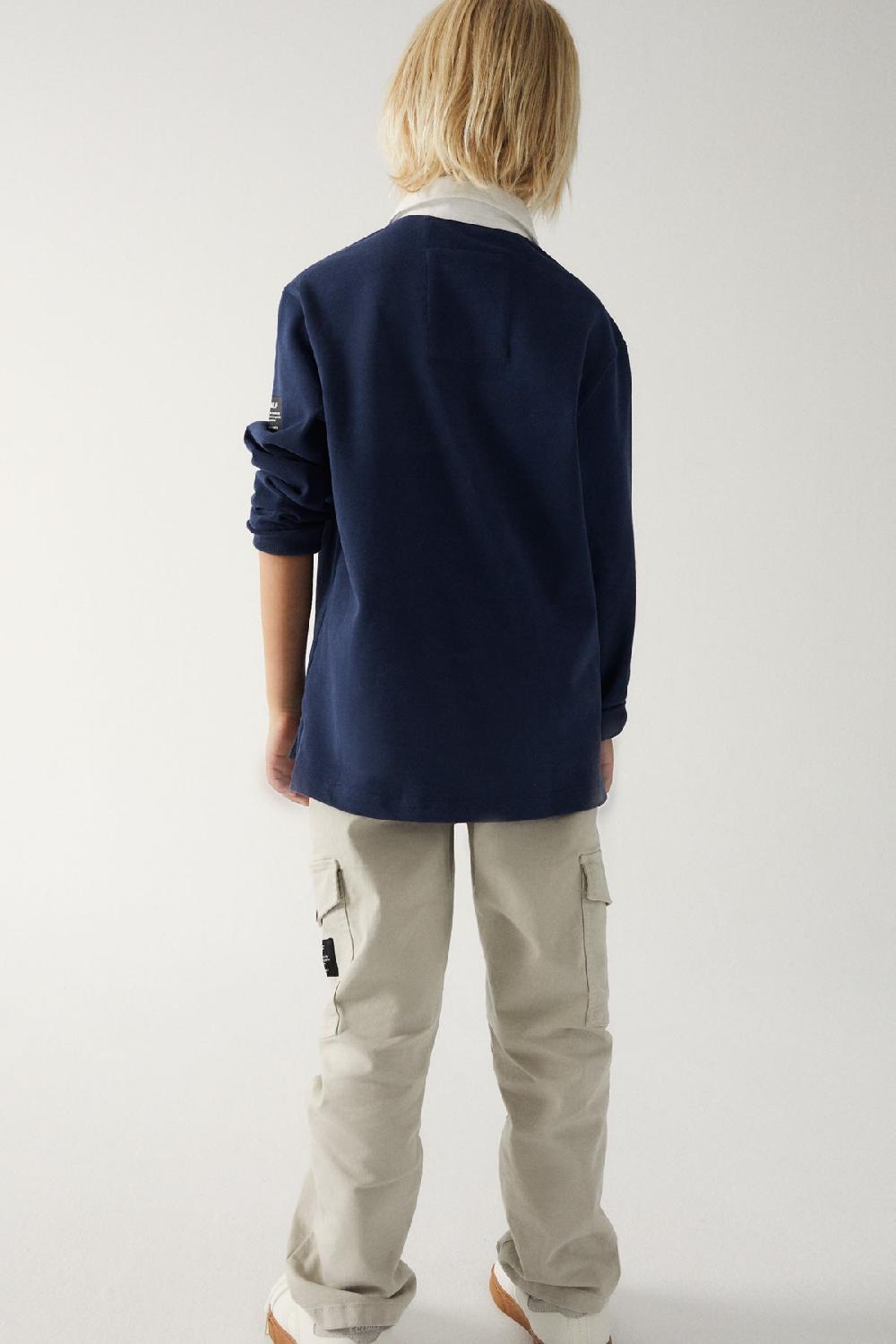 Ecoalf BLUE MORRIS POLO SHIRT