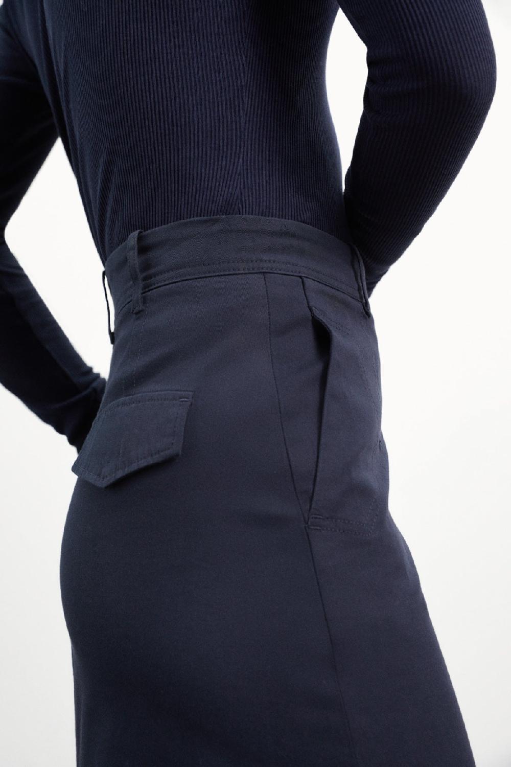 Ecoalf BLUE NARA SKIRT