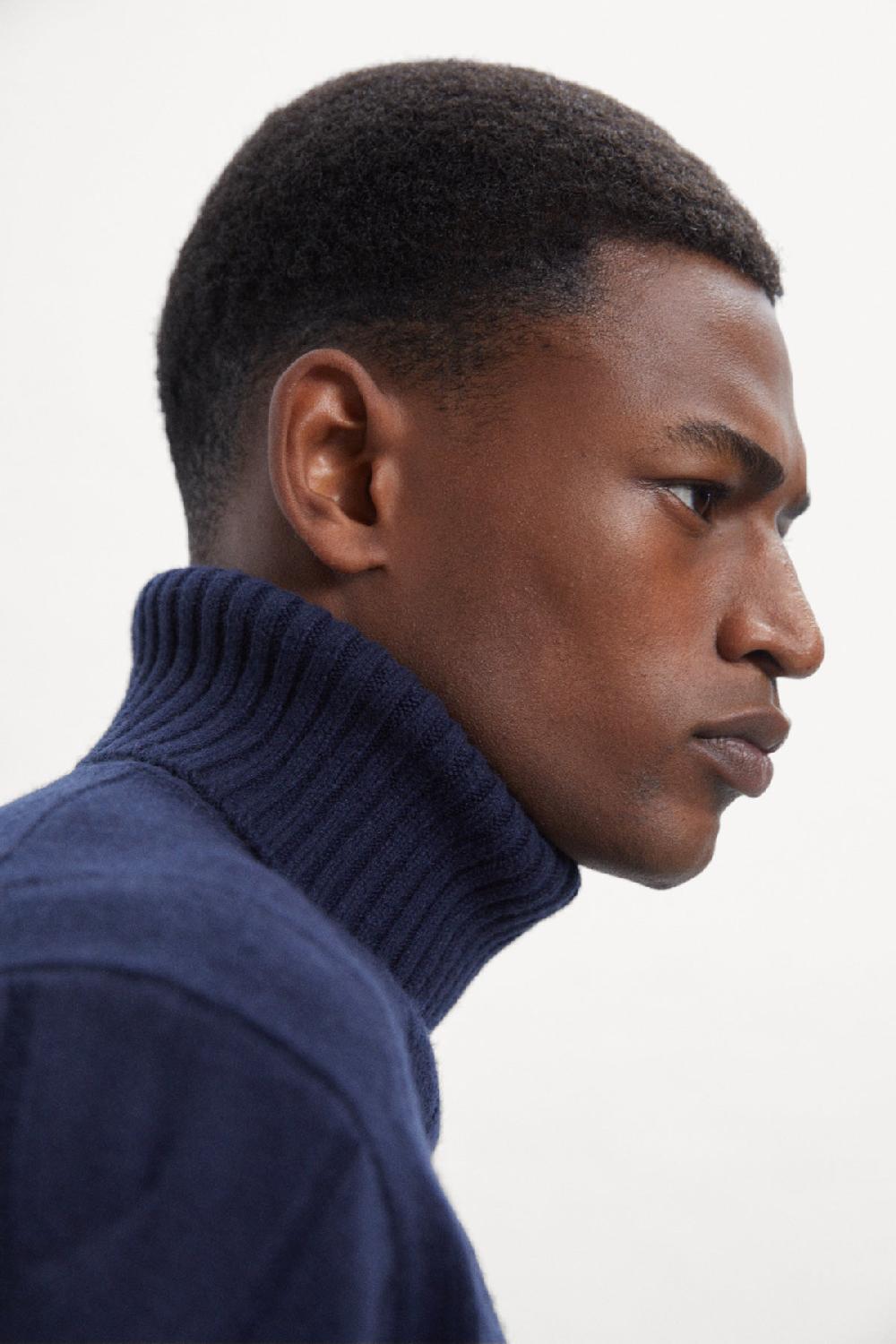 Ecoalf BLUE NEW BRUNA KNITTED JUMPER