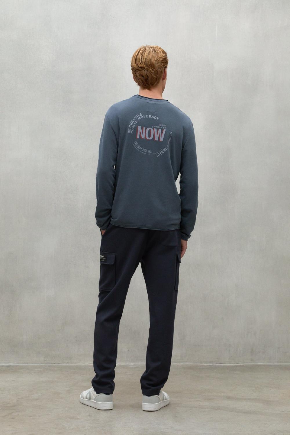 Ecoalf BLUE NOW T-SHIRT