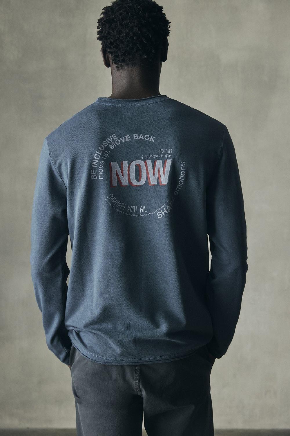 Ecoalf BLUE NOW T-SHIRT