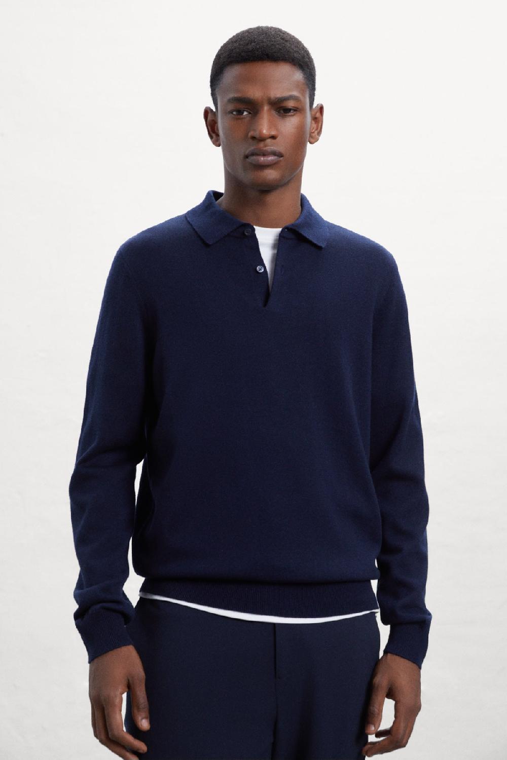 Ecoalf BLUE NUBA KNITTED JUMPER