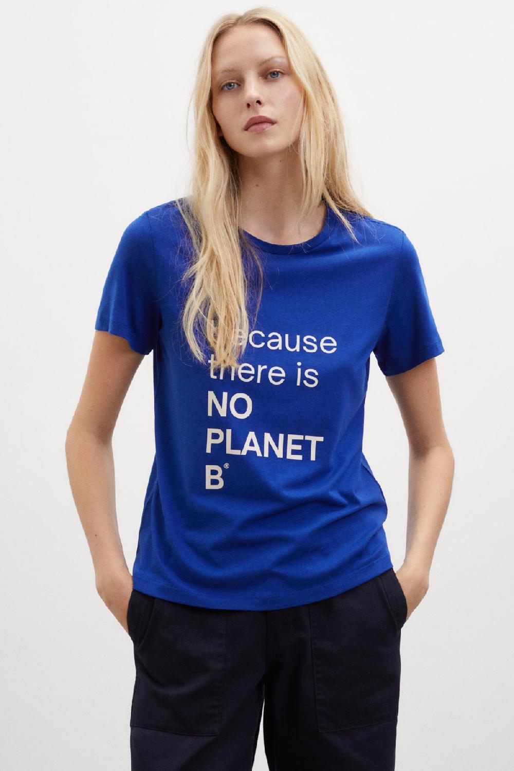 Ecoalf BLUE NYBORG T-SHIRT