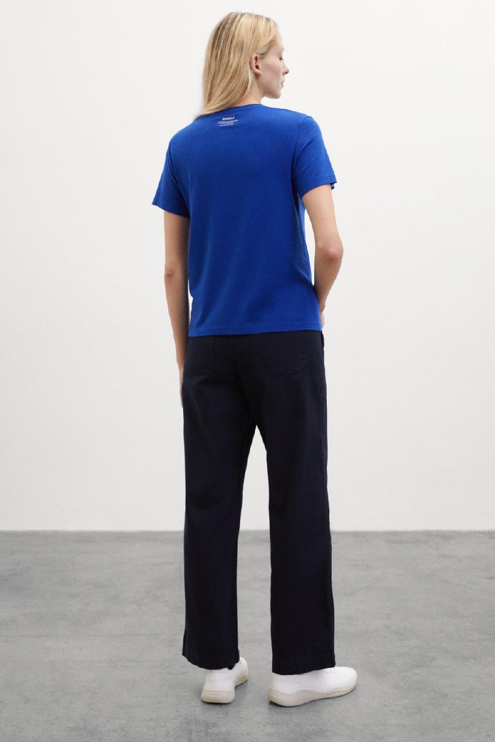 Ecoalf BLUE NYBORG T-SHIRT