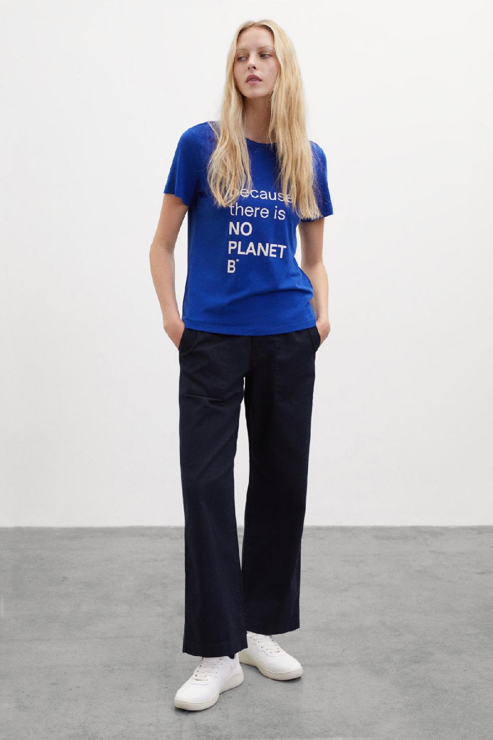 Ecoalf BLUE NYBORG T-SHIRT