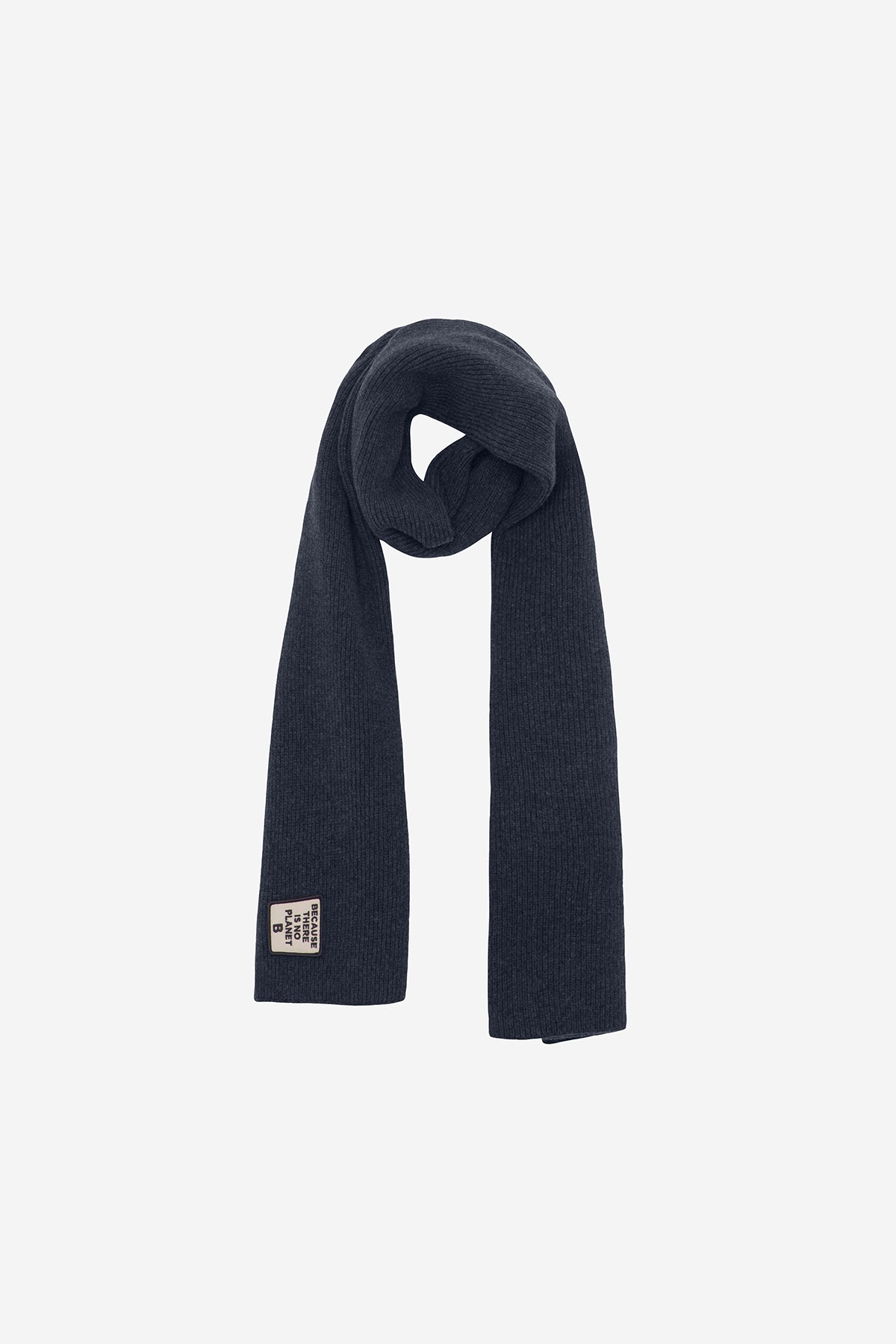 Ecoalf BLUE PATCH BECAUSE SCARF