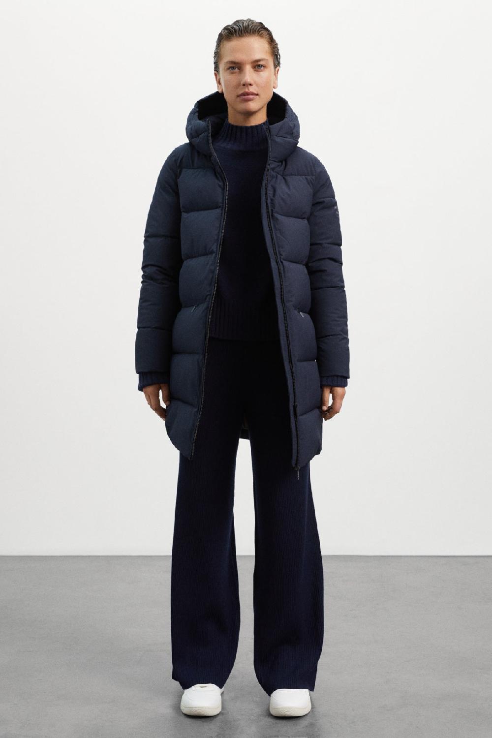 Ecoalf BLUE SALIN COAT