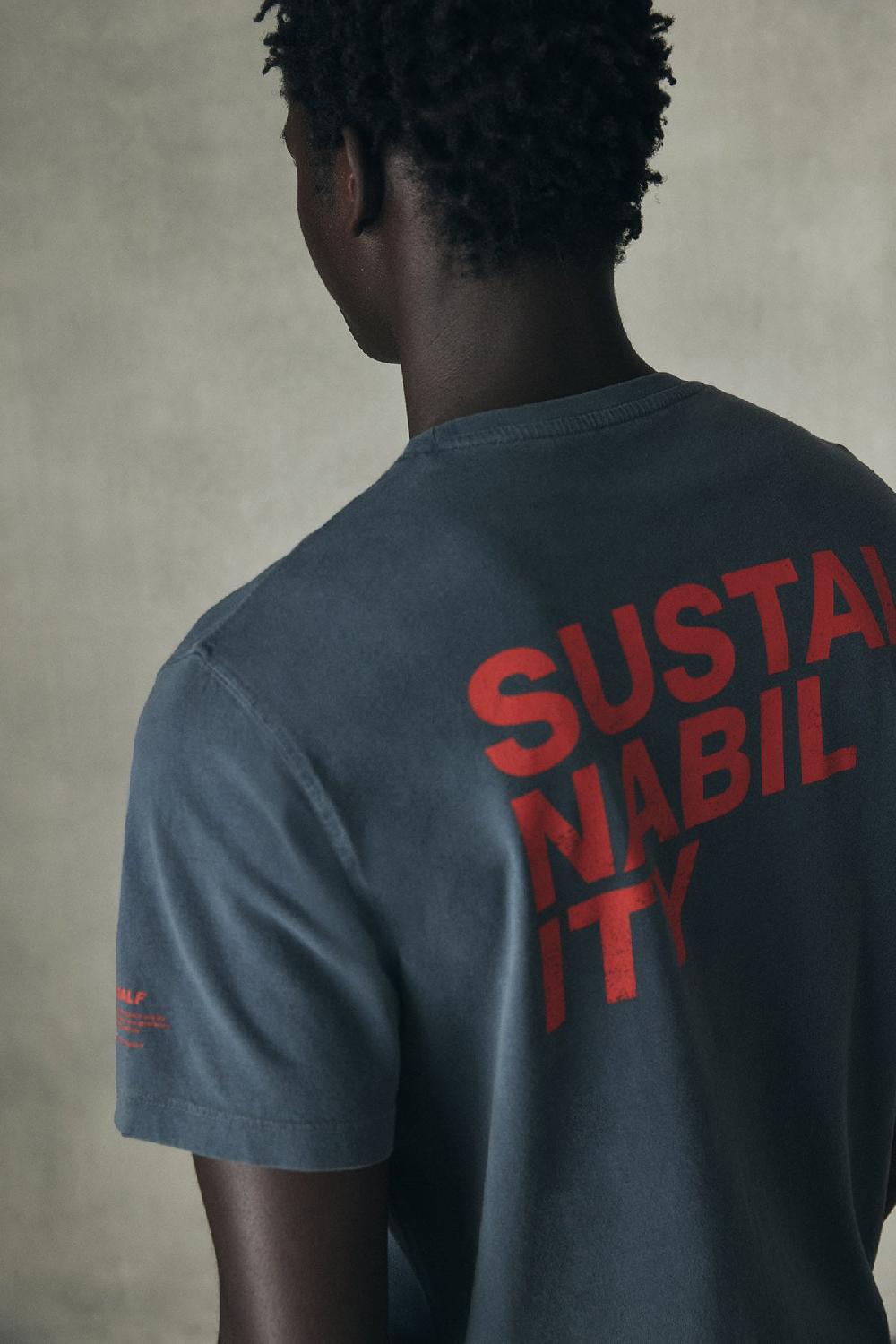 Ecoalf BLUE SUSTANO T-SHIRT