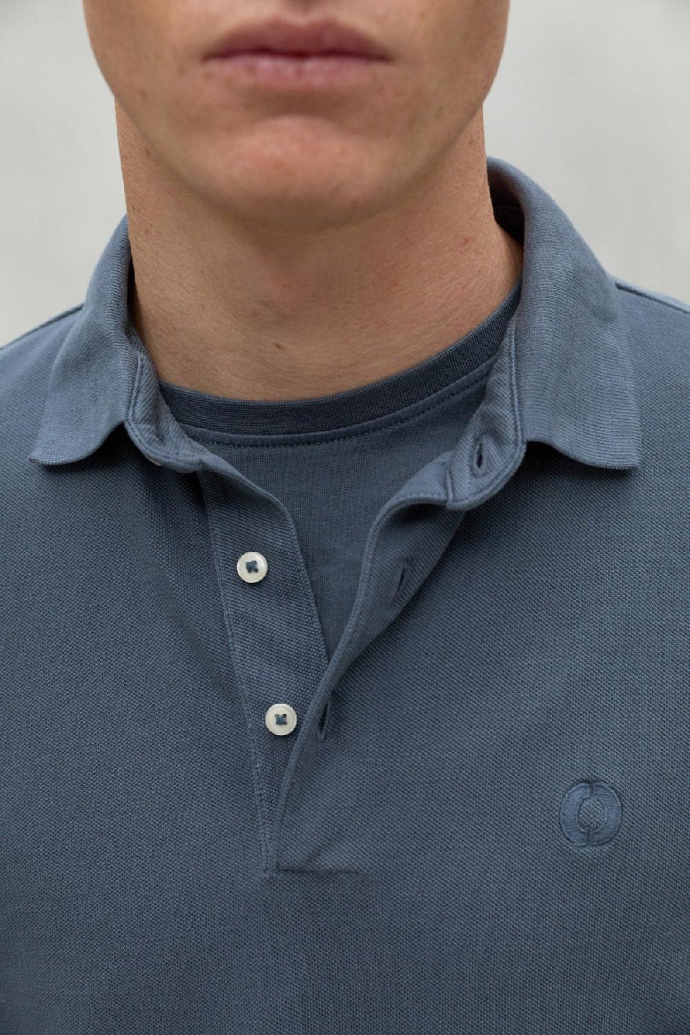 Ecoalf BLUE TED POLO SHIRT